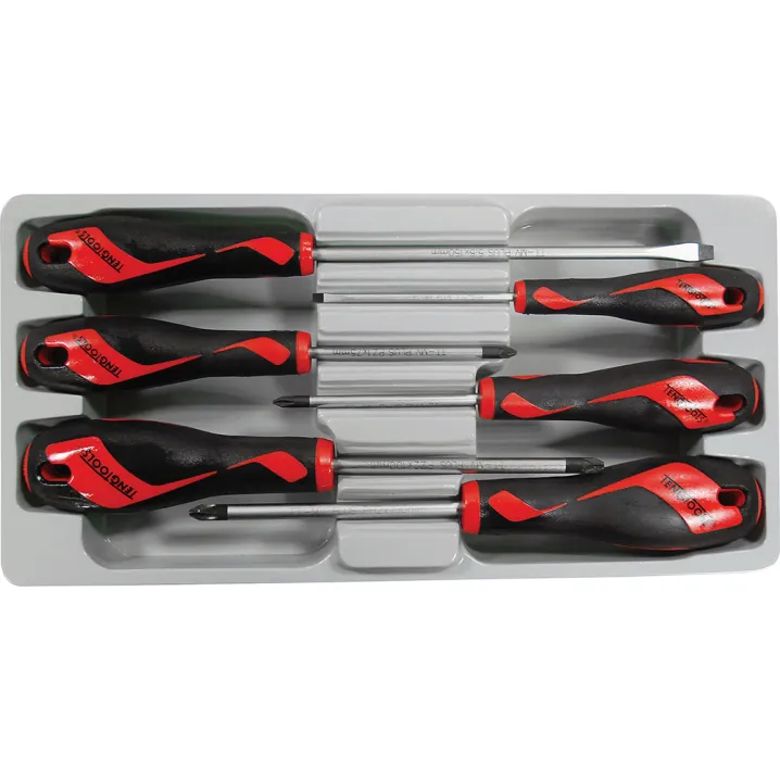 6PC MD FL-PH SCREWDRIVER SET